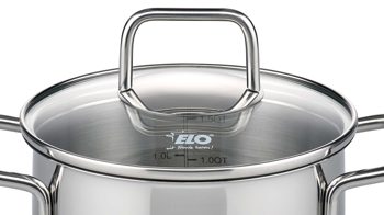 Fleischtopf Elo® aus Metall in Metallfarben ELO® Fleischtopf Citrin Edelstahl – Durchmesser ca. 12 cm