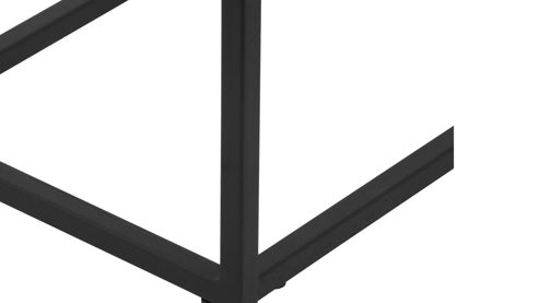 Konsoltisch Mirrors and more aus Metall in Schwarz Konsolentisch Anisha Schwarz & Silber - ca. 80 x 80 cm