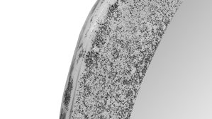 Spiegel Mirrors and more aus Spiegel in Silber Rahmenspiegel Lalita Silber - Durchmesser ca. 90 cm