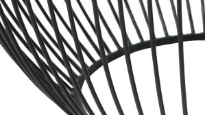 Beistelltisch Mirrors and more aus Metall in Silber Beistelltisch Rinari Silber & Schwarz - Durchmesser ca. 43 cm