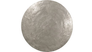 Beistelltisch Mirrors and more aus Metall in Silber Beistelltisch Tara Silber - Durchmesser ca. 38 cm