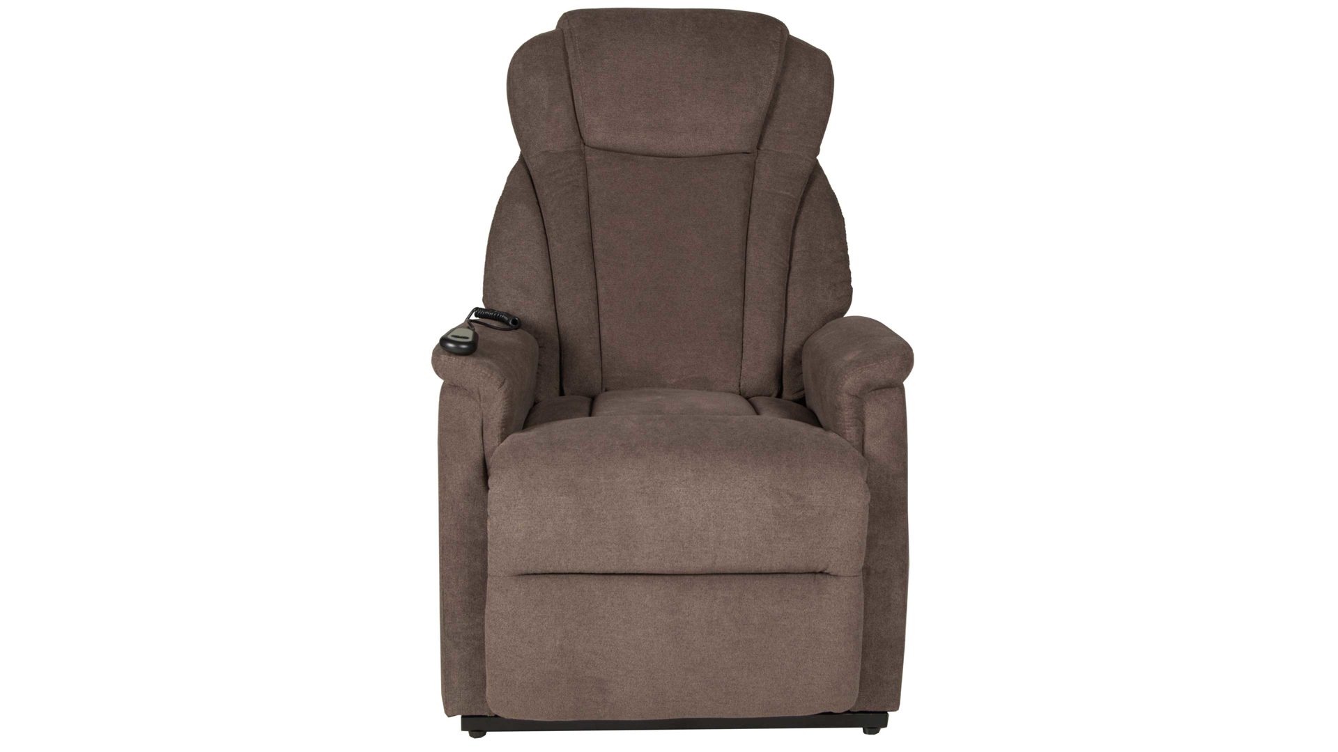 Fernsehsessel Duo collection aus Stoff in Braun TV-Sessel dunkelbrauner Stoffbezug Bari