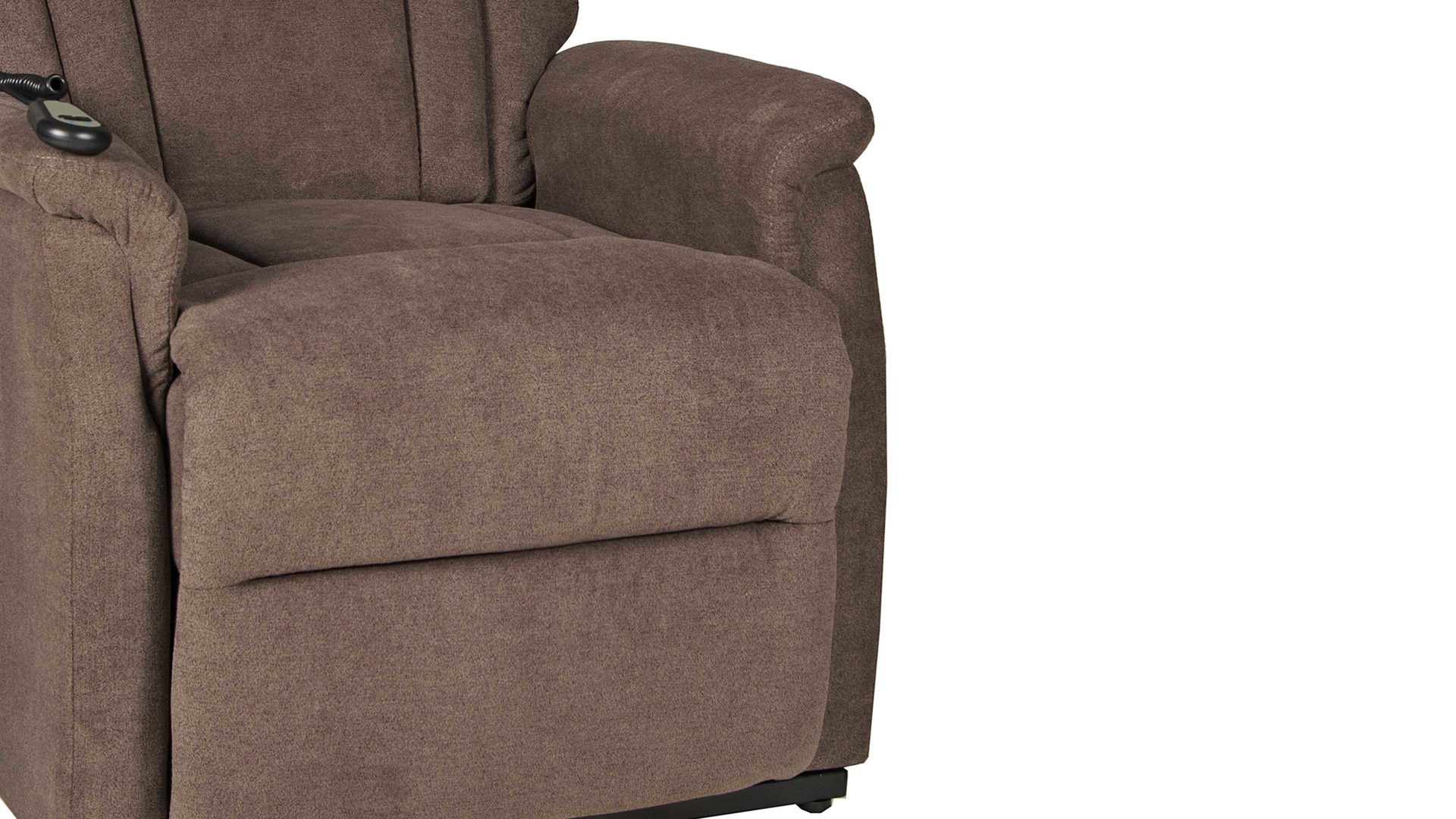 Fernsehsessel Duo collection aus Stoff in Braun TV-Sessel dunkelbrauner Stoffbezug Bari