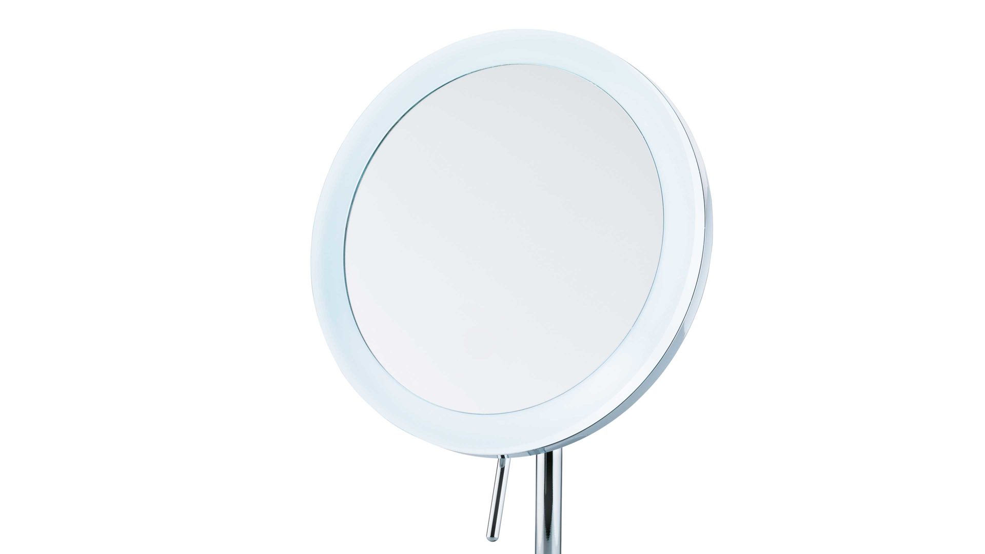 Kosmetikspiegel Kela | keck & lang aus Spiegel in Metallfarben kela Kosmetikspiegel Sabina silberfarbenes Metall – Höhe ca. 32 cm