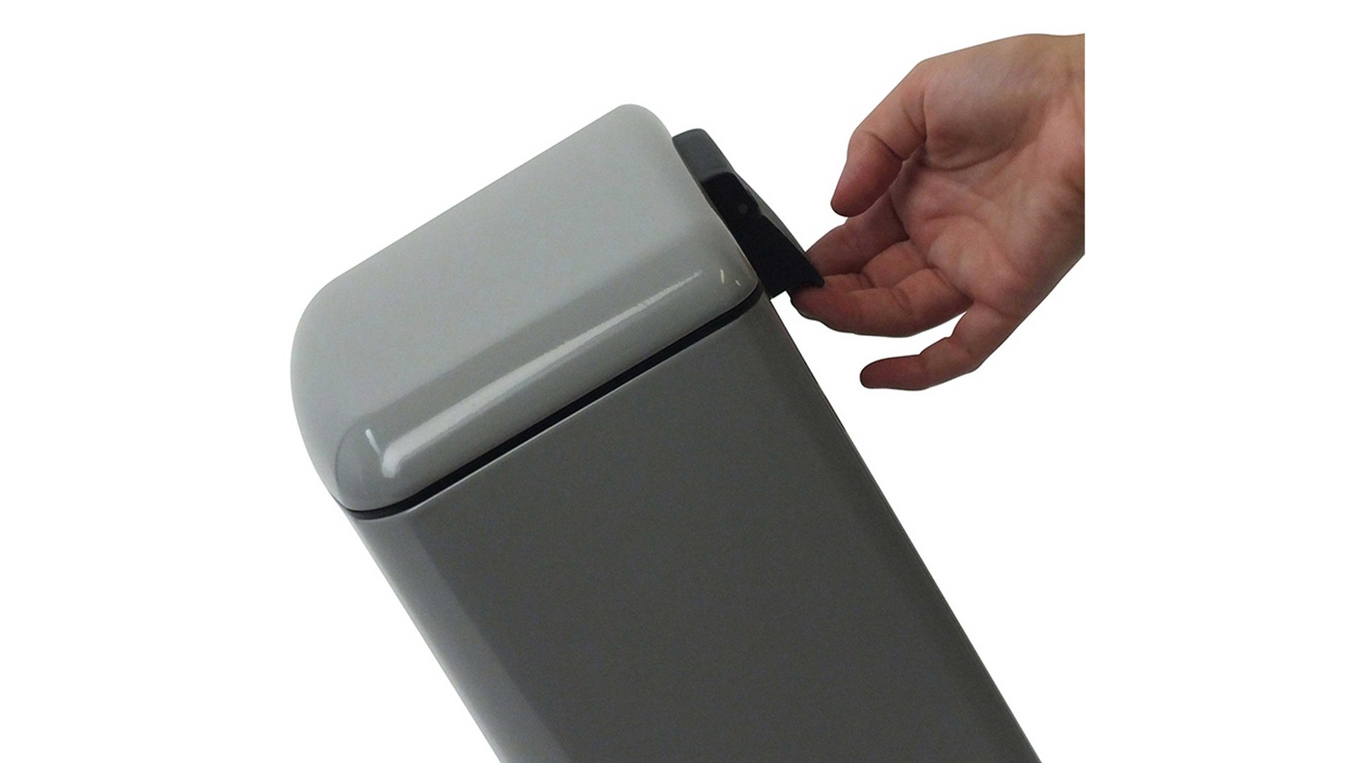 Kosmetikeimer Kela | keck & lang aus Metall in Metallfarben kela Kosmetikeimer Davino matter Edelstahl – ca. sechs Liter