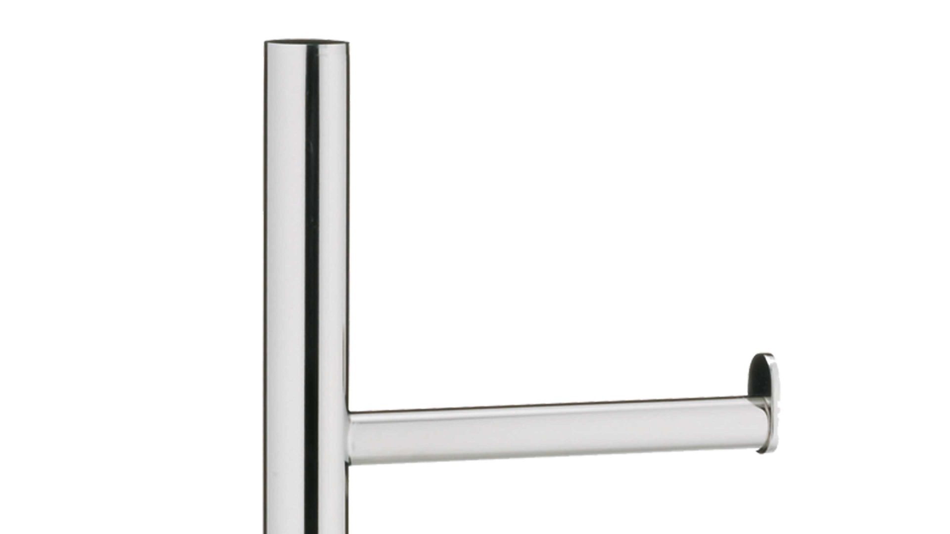 WC-Garnitur Kela | keck & lang aus Metall in Metallfarben kela Toilettengarnitur Lucido polierter Edelstahl – Höhe ca. 77 cm