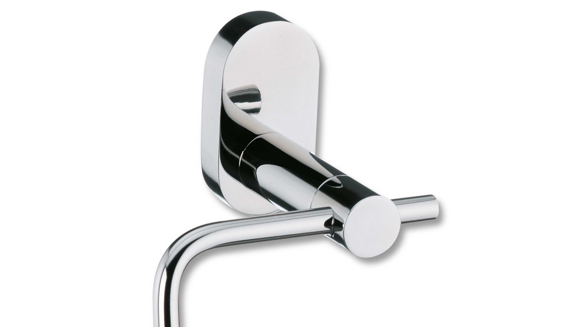 Toilettenpapier-Halterung Kela | keck & lang aus Metall in Metallfarben kela WC-Papierhalter Lucido polierters Edelstahl - Länge ca. 15 cm