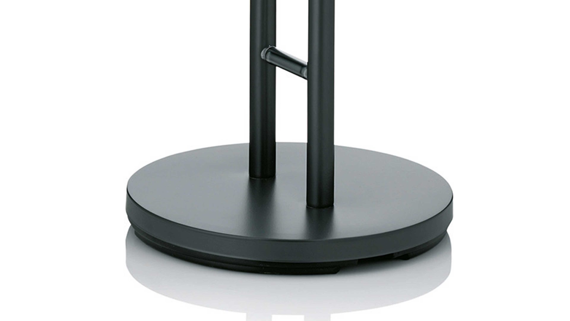 Handtuchhalter Kela | keck & lang aus Metall in Grau kela Handtuchhalter Sinerio anthrazitfarbenes & verchromtes Metall – Höhe ca. 93 cm