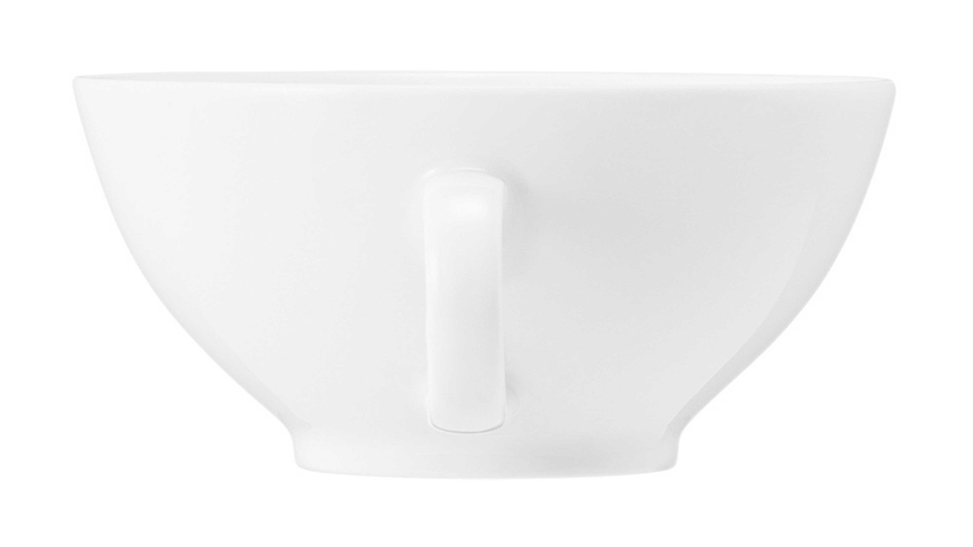 Teetasse Seltmann weiden aus Porzellan in Weiß Seltmann Geschirrserie Beat 3 – Teetasse weißes Porzellan – ca. 300 ml