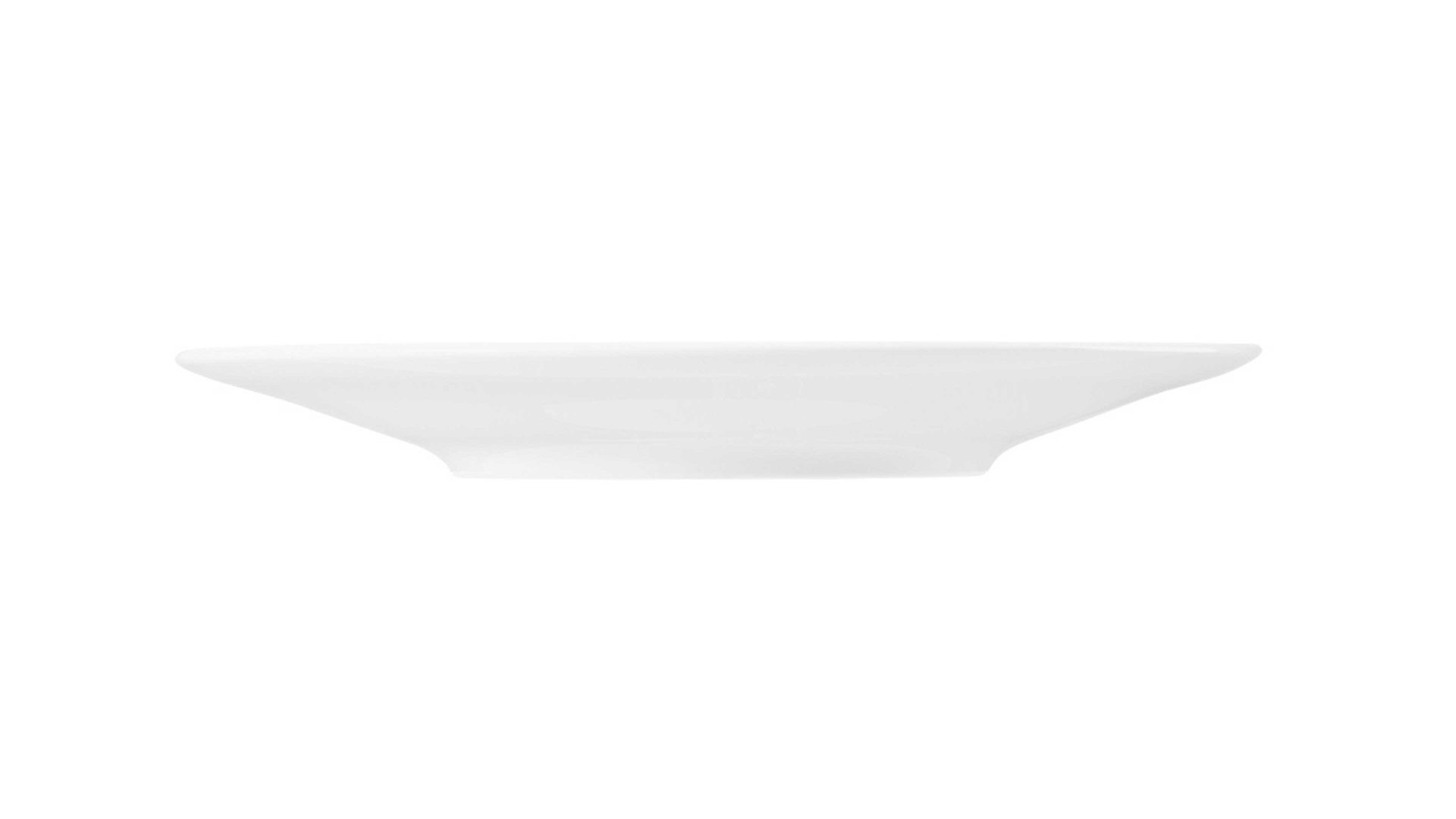 Unterteller Seltmann weiden aus Porzellan in Weiß Seltmann Geschirrserie Beat 3 – Kombi-Unterteller weißes Porzellan – Durchmesser ca. 17 cm