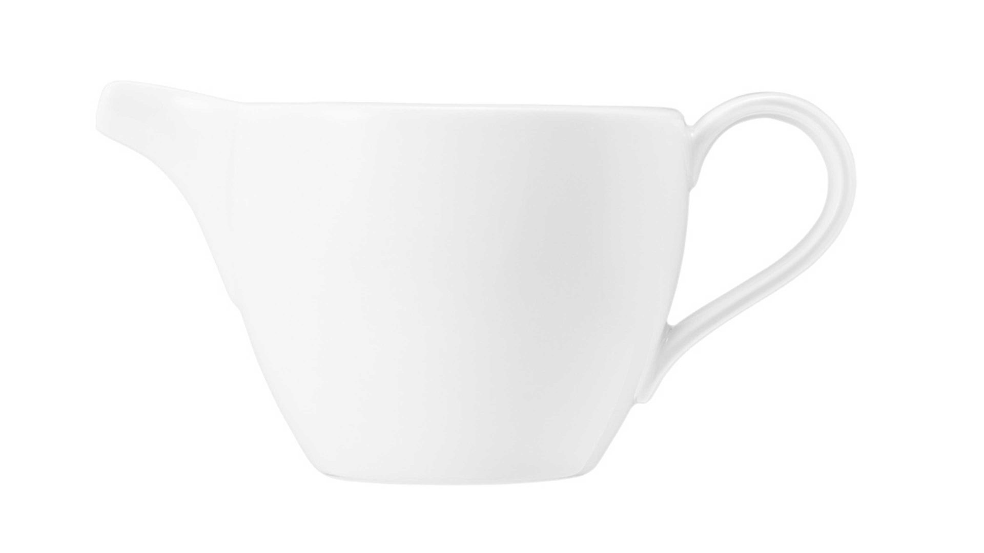 Milchkanne Seltmann weiden aus Porzellan in Weiß Seltmann Geschirrserie Beat 3 – Milchkännchen weißes Porzellan – ca. 290 ml