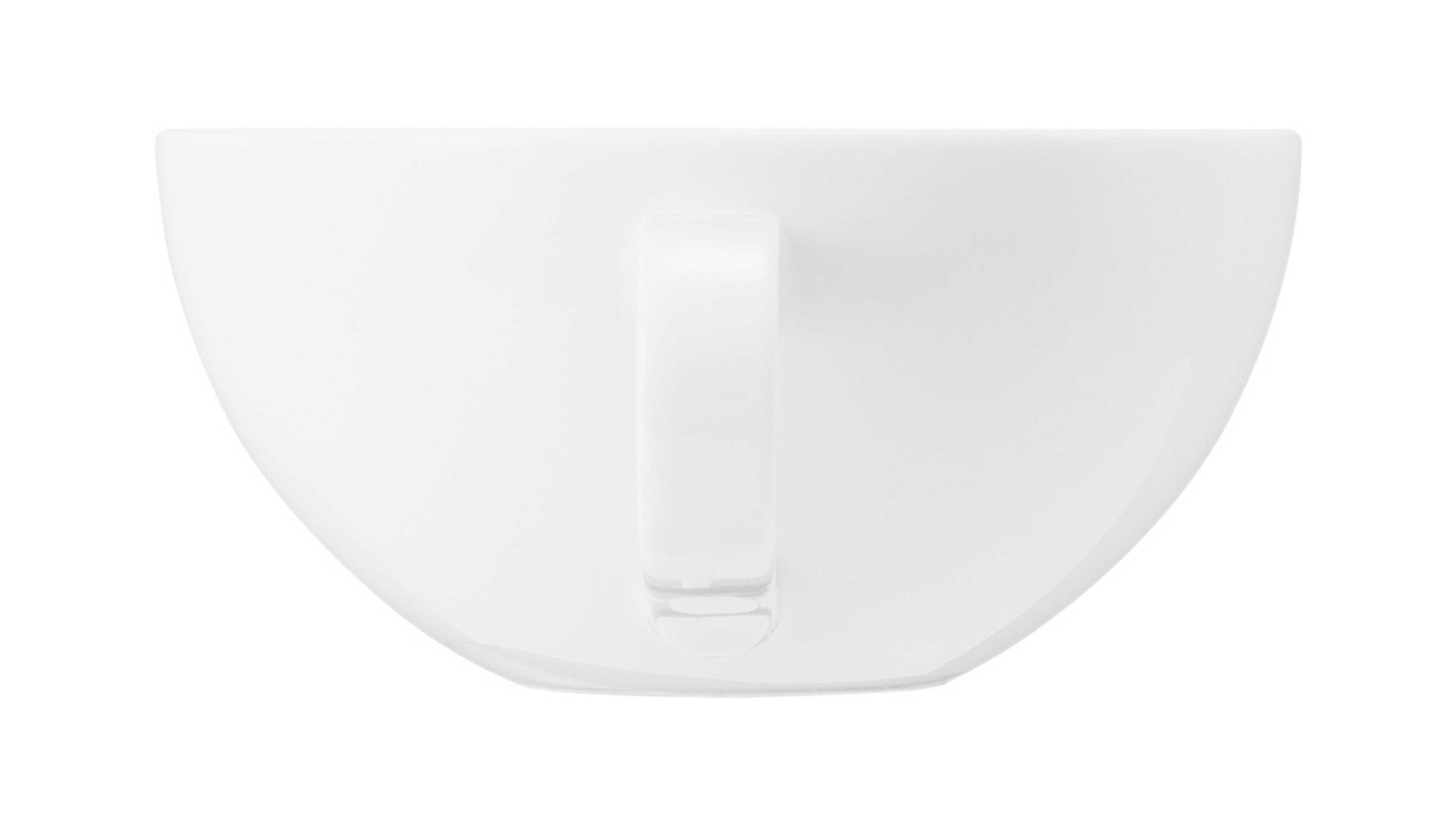 Teetasse Seltmann weiden aus Porzellan in Weiß Seltmann Geschirrserie Beat 3 – Teetasse weißes Porzellan – ca. 140 ml