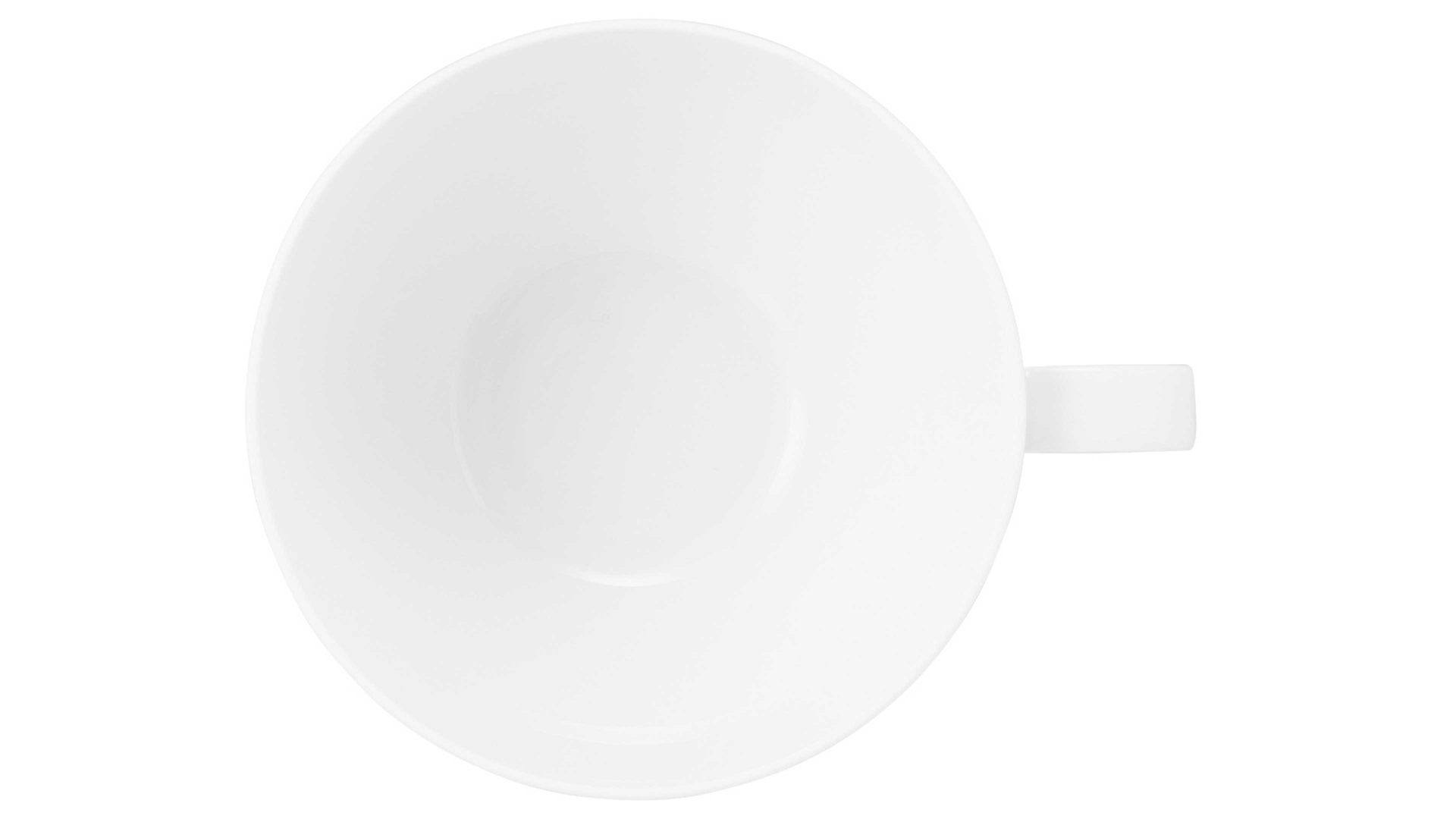 Teetasse Seltmann weiden aus Porzellan in Weiß Seltmann Geschirrserie Beat 3 – Teetasse weißes Porzellan – ca. 140 ml