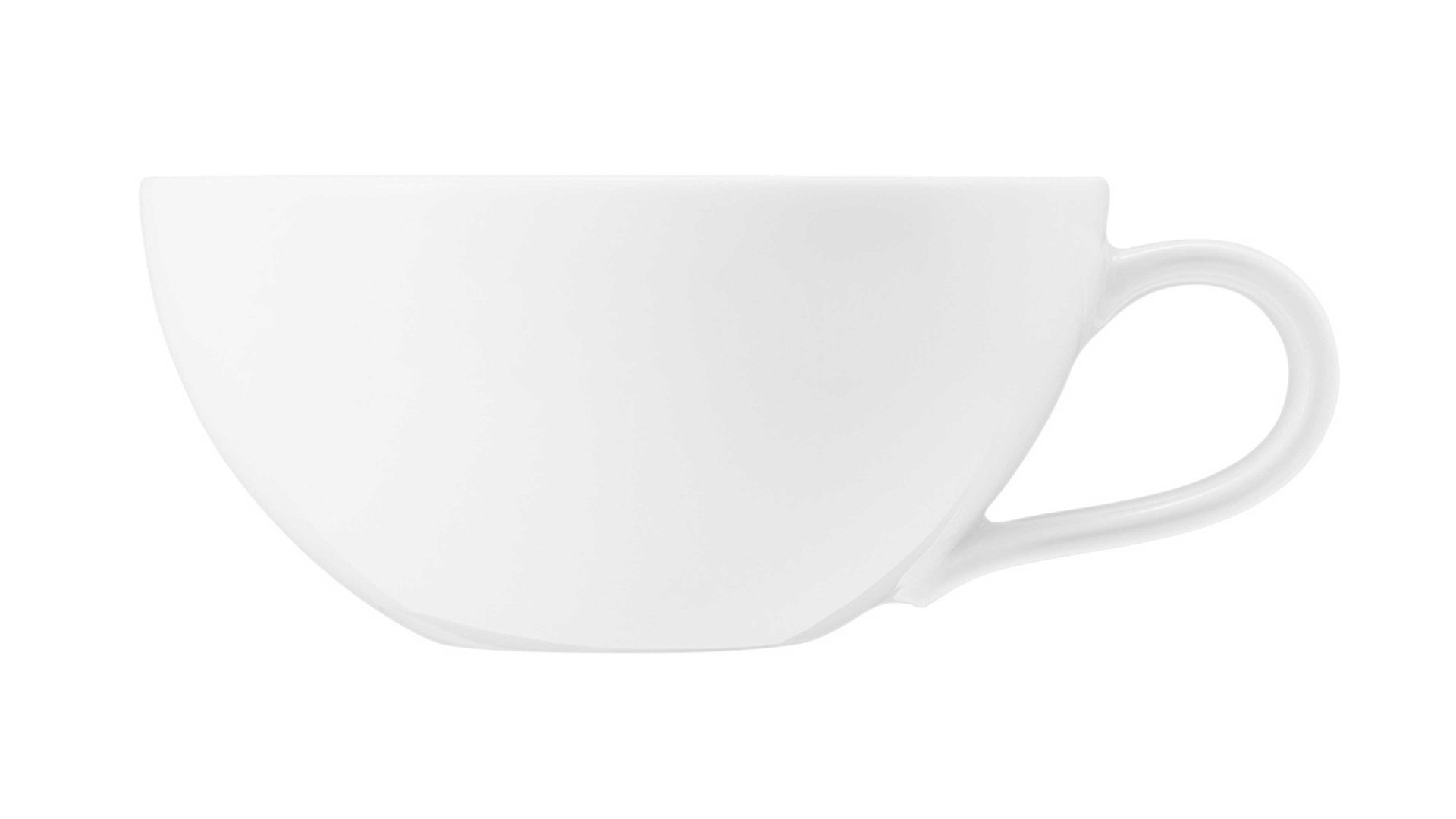 Teetasse Seltmann weiden aus Porzellan in Weiß Seltmann Geschirrserie Beat 3 – Teetasse weißes Porzellan – ca. 140 ml