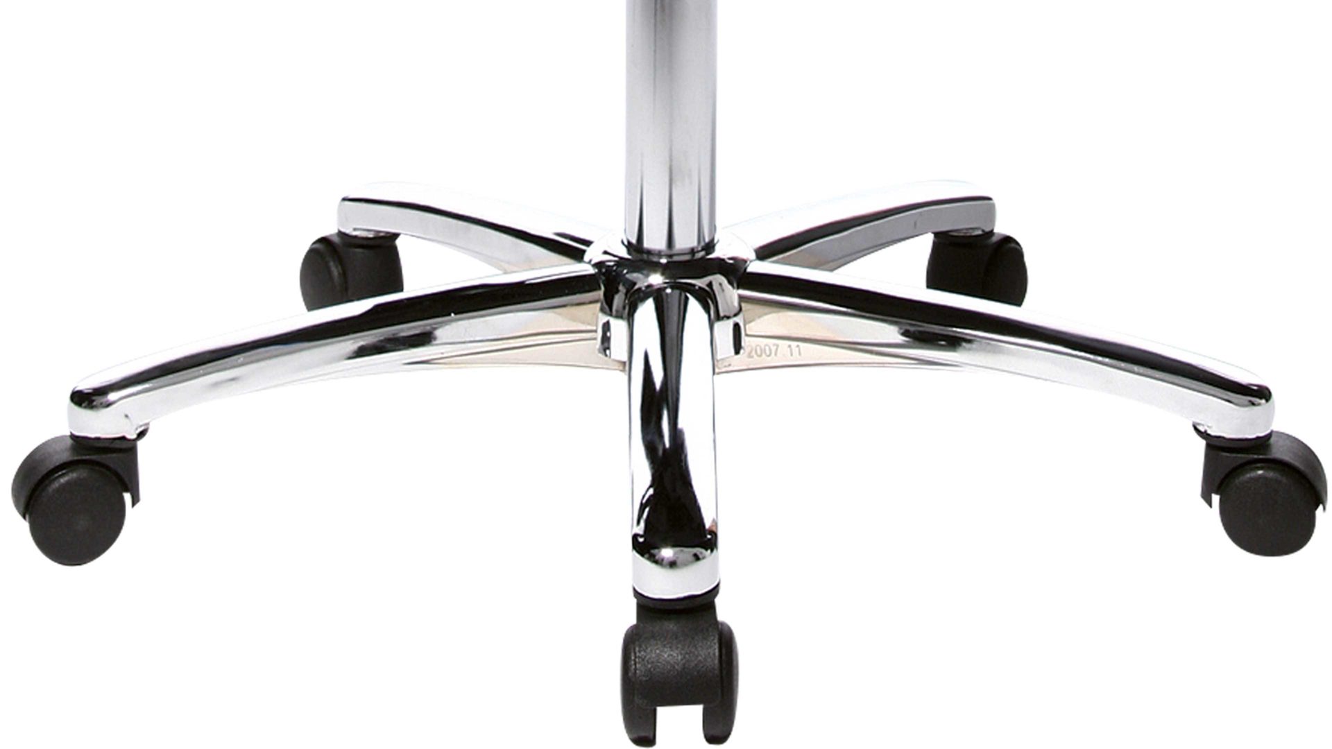 Drehstuhl OrthoSedis aus Stoff in Rot Drehstuhl orthoSedis 30 für Ihre Büroeinrichtung dunkelroter Bezug G27 & verchromtes Drehkreuz