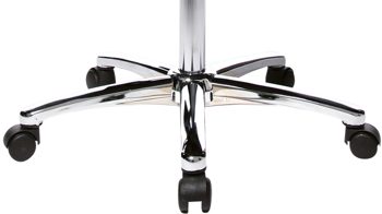 Drehstuhl OrthoSedis aus Stoff in Rot Drehstuhl orthoSedis 30 für Ihre Büroeinrichtung dunkelroter Bezug G27 & verchromtes Drehkreuz