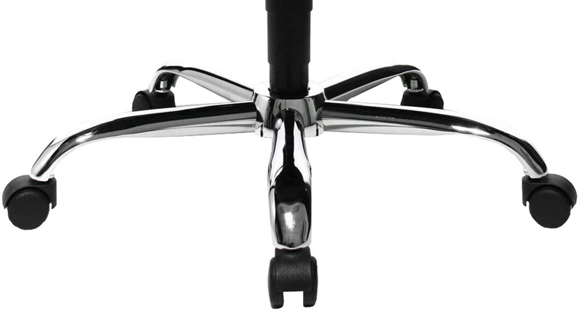 Drehstuhl OrthoSedis aus Stoff in Braun Drehstuhl orthoSedis 20 als ergonomisches Büromöbel dunkelbrauner Sitzbezug G08 & schwarze Netzbespannung, verchromtes Drehkreuz