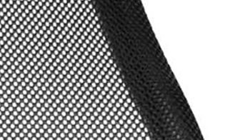 Drehstuhl OrthoSedis aus Stoff in Schwarz Drehstuhl orthoSedis 20 - Schreibtischstuhl schwarzer Sitzbezug & Netzbespannung BG20, verchromtes Drehkreuz