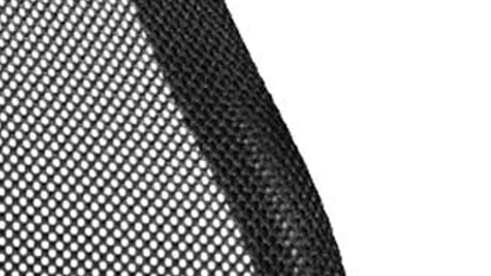 Drehstuhl OrthoSedis aus Stoff in Blau Drehstuhl orthoSedis 20 als ergonomisches Büromöbel blauer Sitzbezug G26 & schwarze Netzbespannung, verchromtes Drehkreuz