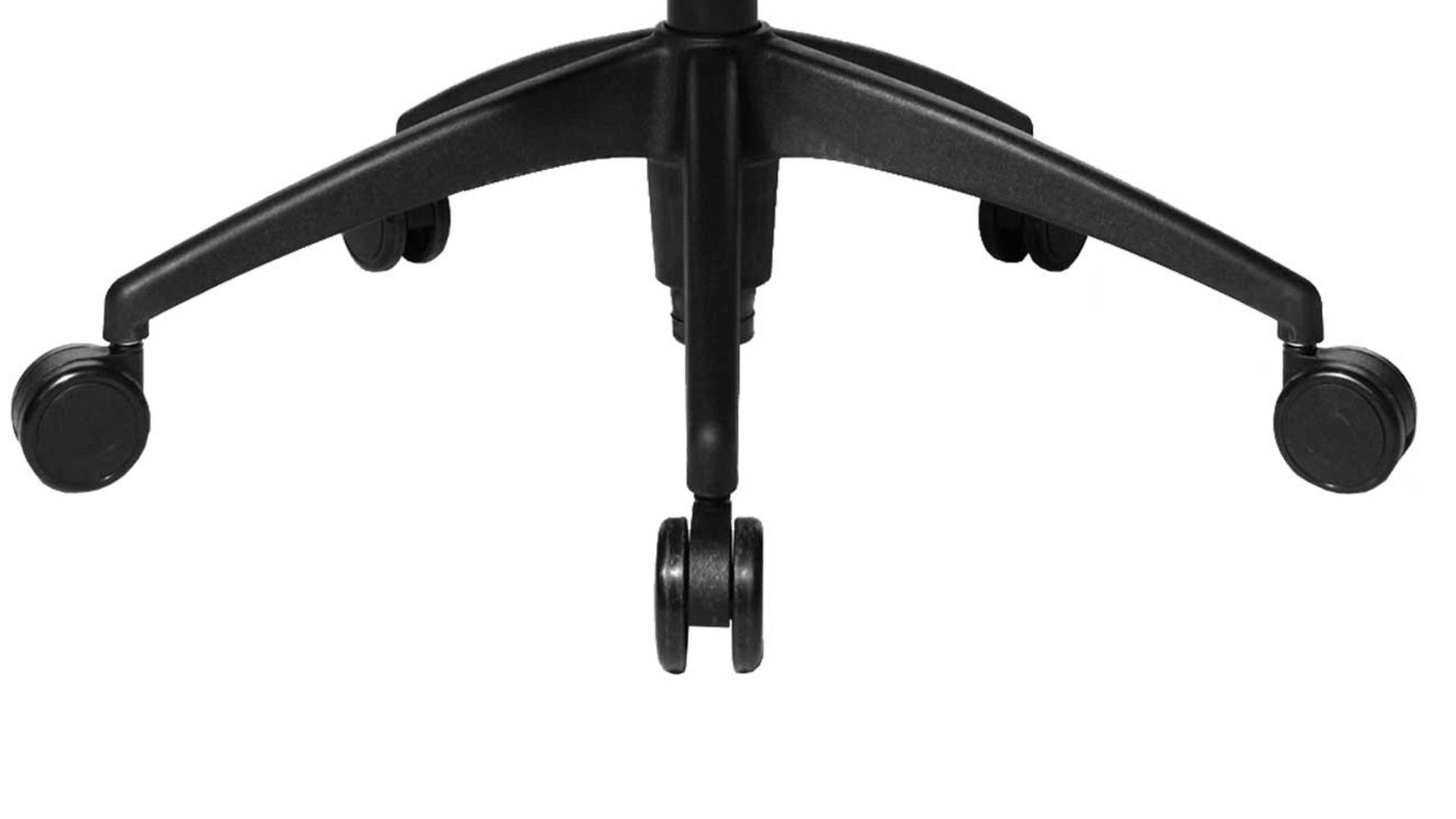 Drehstuhl OrthoSedis aus Stoff in Lila Drehstuhl OrthoSedis 40 bzw. Sitzmöbel lilafarbener Bezug G03 & schwarzes Drehkreuz