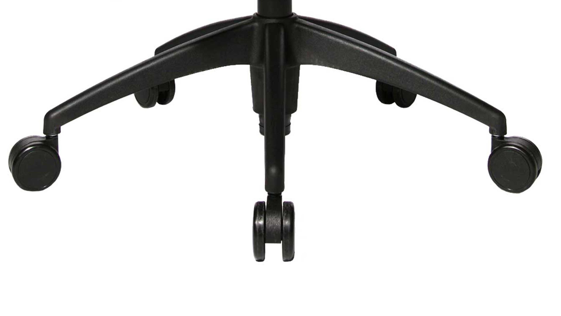 Drehstuhl OrthoSedis aus Stoff in Orange Drehstuhl OrthoSedis 40 als Bürostuhl mit Bandscheibensitz oranger Bezug G04 & schwarzes Drehkreuz