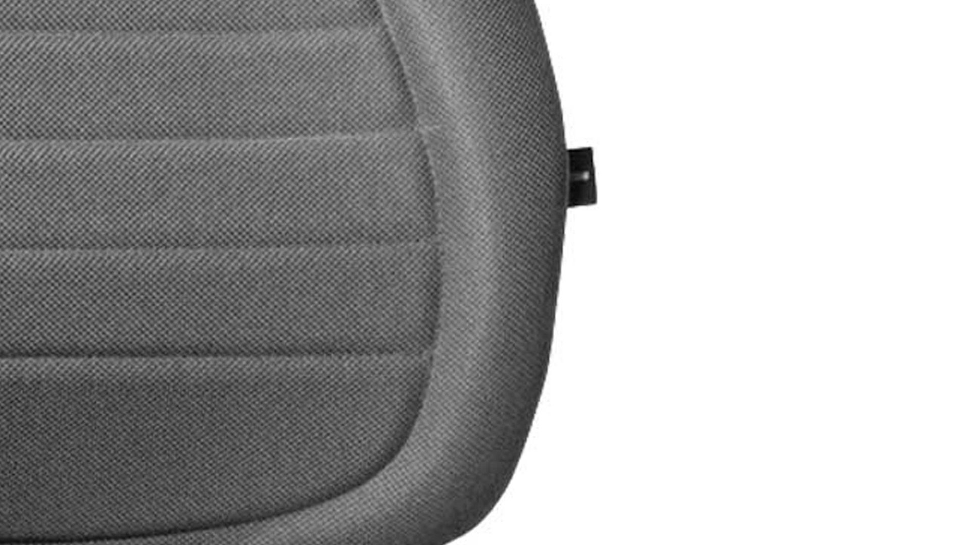 Drehstuhl OrthoSedis aus Stoff in Grau Drehstuhl orthoSedis 40 bzw. Sitzmöbel hellgrauer Bezug G23 & schwarzes Drehkreuz