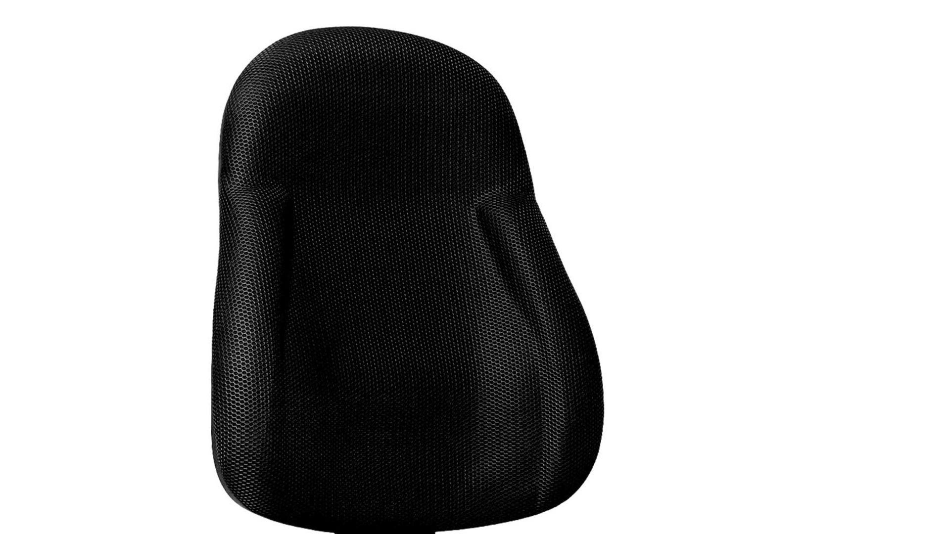 Drehstuhl OrthoSedis aus Stoff in Schwarz Bürodrehstuhl orthoSedis 10 als bequemes Sitzmöbel schwarzer Bezug BB0 & verchromtes Drehkreuz