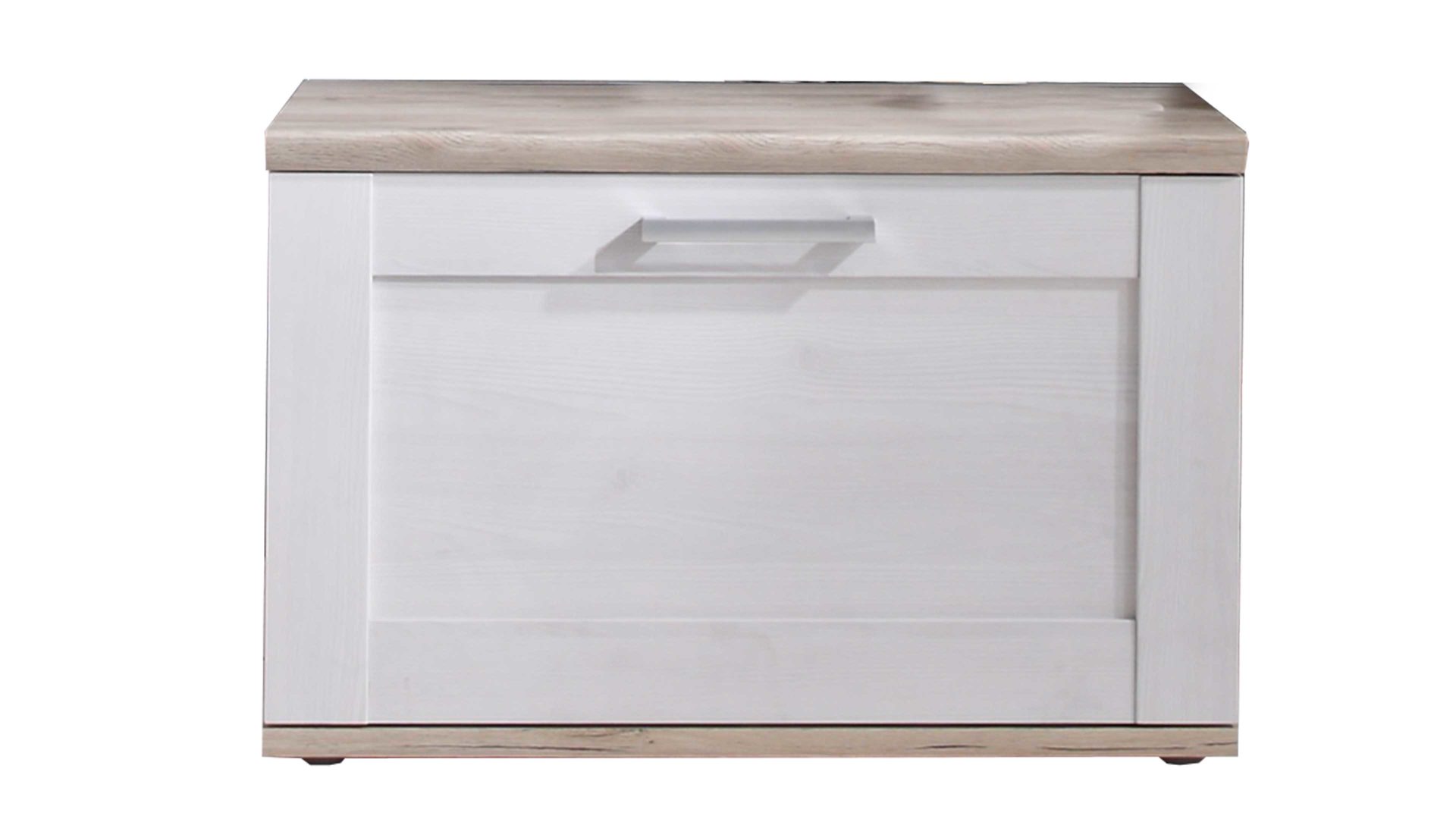 Garderoben-Set Bega-consult aus Holz in Weiß Garderoben-Set Sibiu Lärche & San Remo – fünfteilig