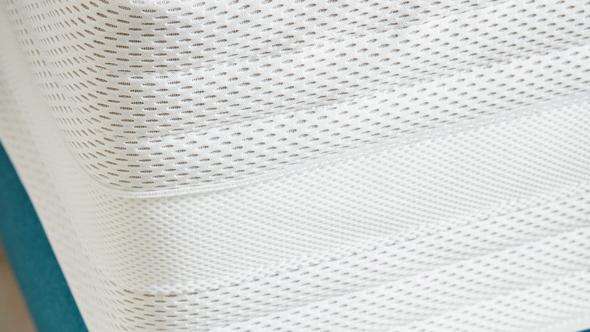 Boxspringbett Interliving aus Stoff in Petrol Interliving Boxspringbett Serie 1401 petrolfarbenes Flachgewebe Neo 485200 – Liegefläche ca. 160 x 200 cm