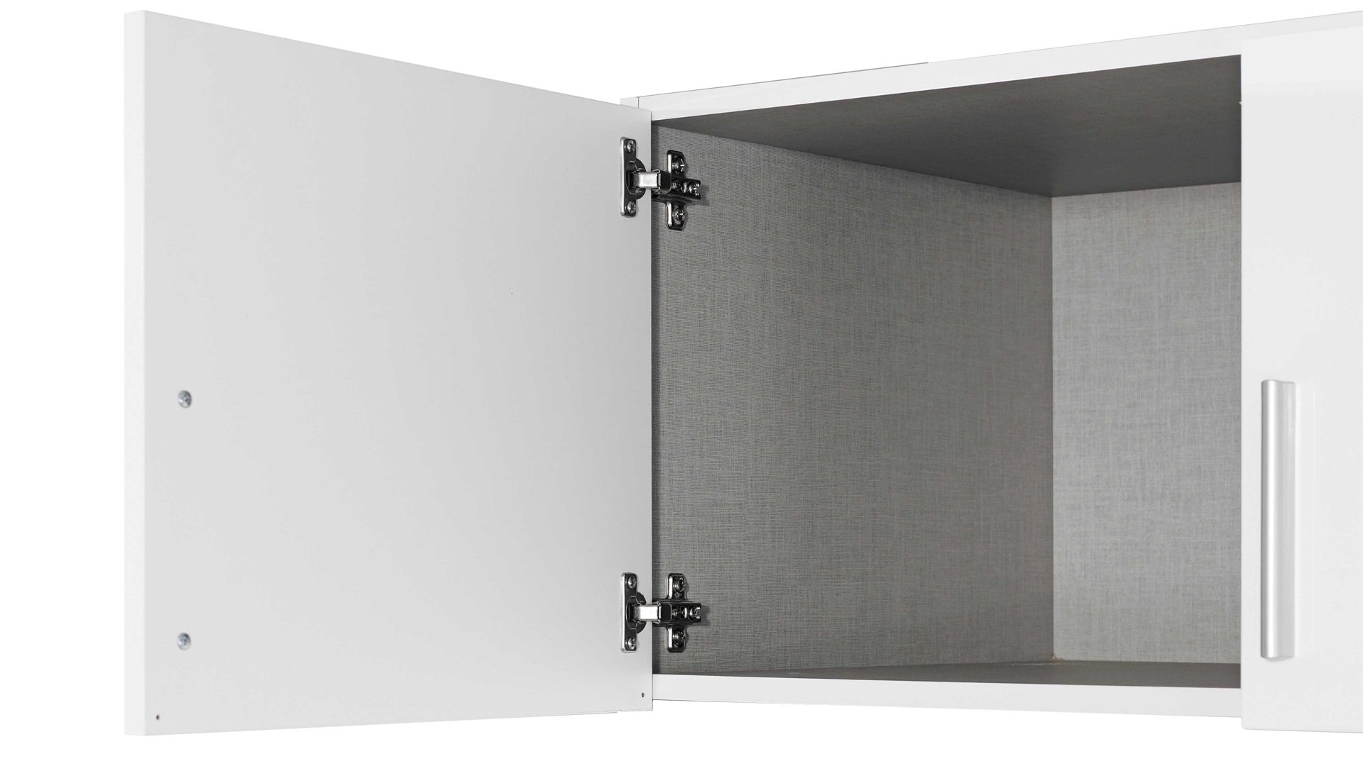 Aufsatzschrank Rauch aus Holz in Weiß rauch BLUE Schrankaufsatz Celle für Drehtürenschrank Alpinweiß – vier Türen, Breite ca. 181 cm