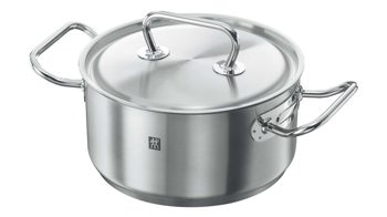 Topf-Set Zwilling® aus Metall in Metallfarben ZWILLING® Topf-Set Twin Classic Edelstahl – fünfteilig