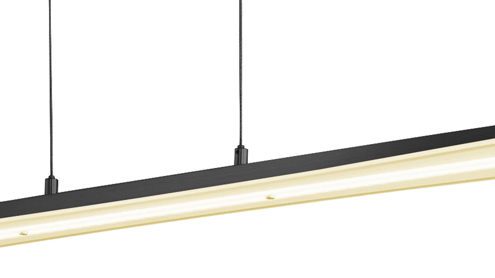 Pendelleuchte Reality leuchten aus Metall in Schwarz RL Pendelleuchte bzw. Hängelampe Smash schwarzes Metall - Länge ca. 100 cm