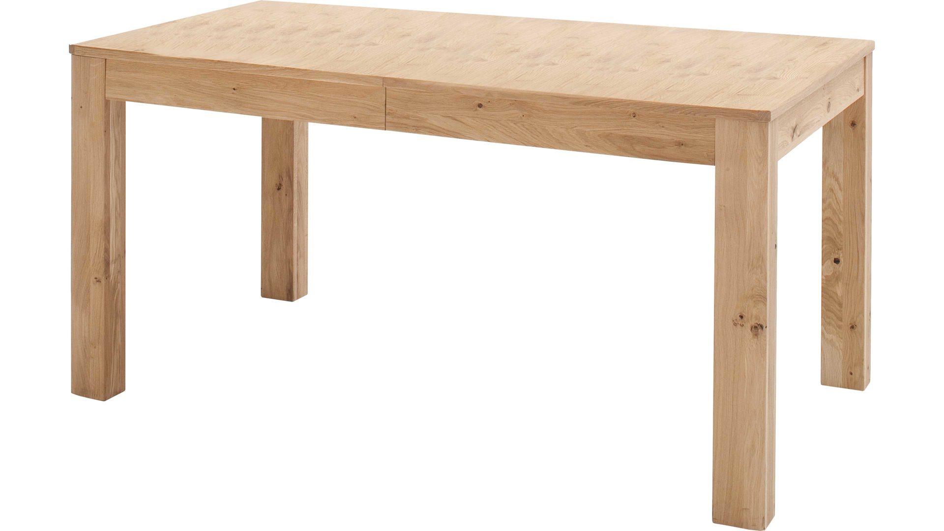 Auszugtisch Mca direkt aus Holz in Holzfarben Wohnprogramm Santori - Auszugtisch Asteiche & Eiche– ca. 160-260 x 90 cm