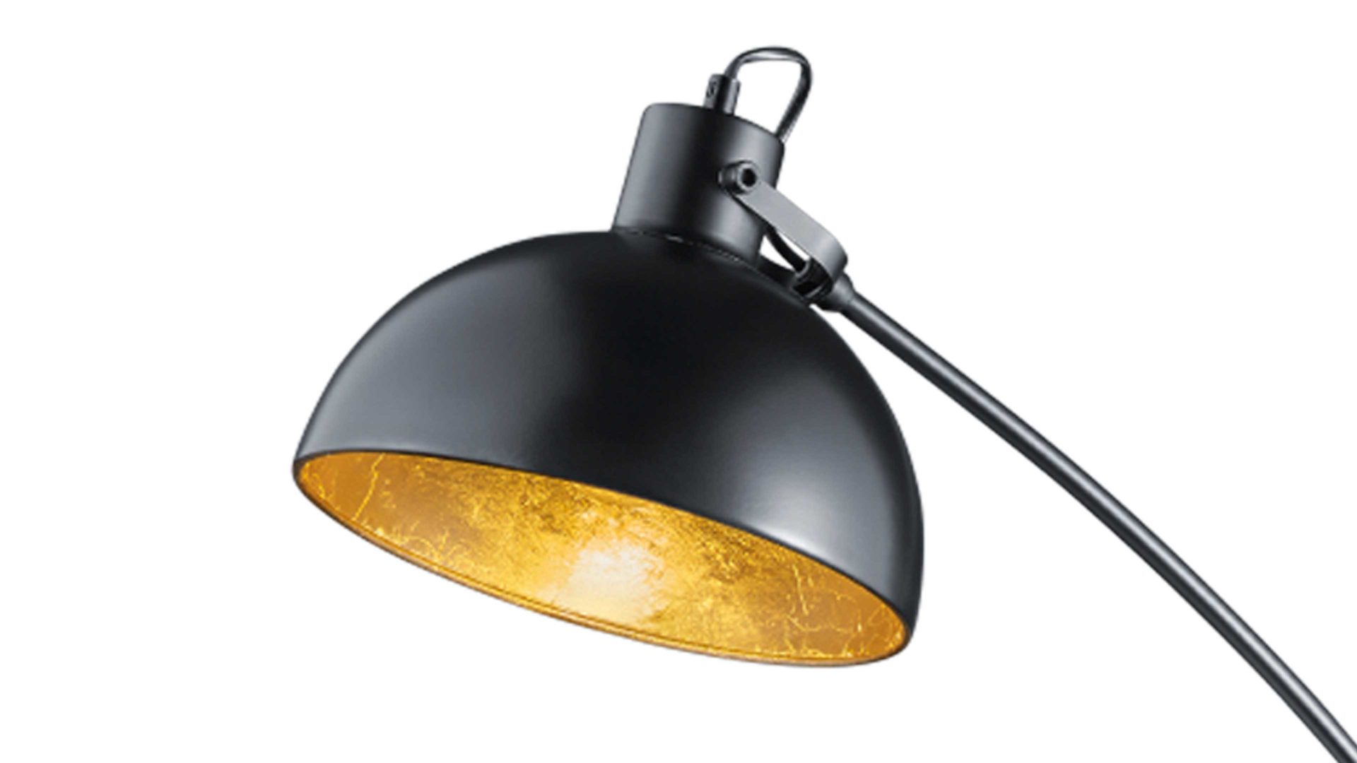 Stehleuchte Reality leuchten aus Metall in Schwarz RL Stehleuchte bzw. Stehlampe Recife mattschwarzes Metall – Höhe ca. 155 cm