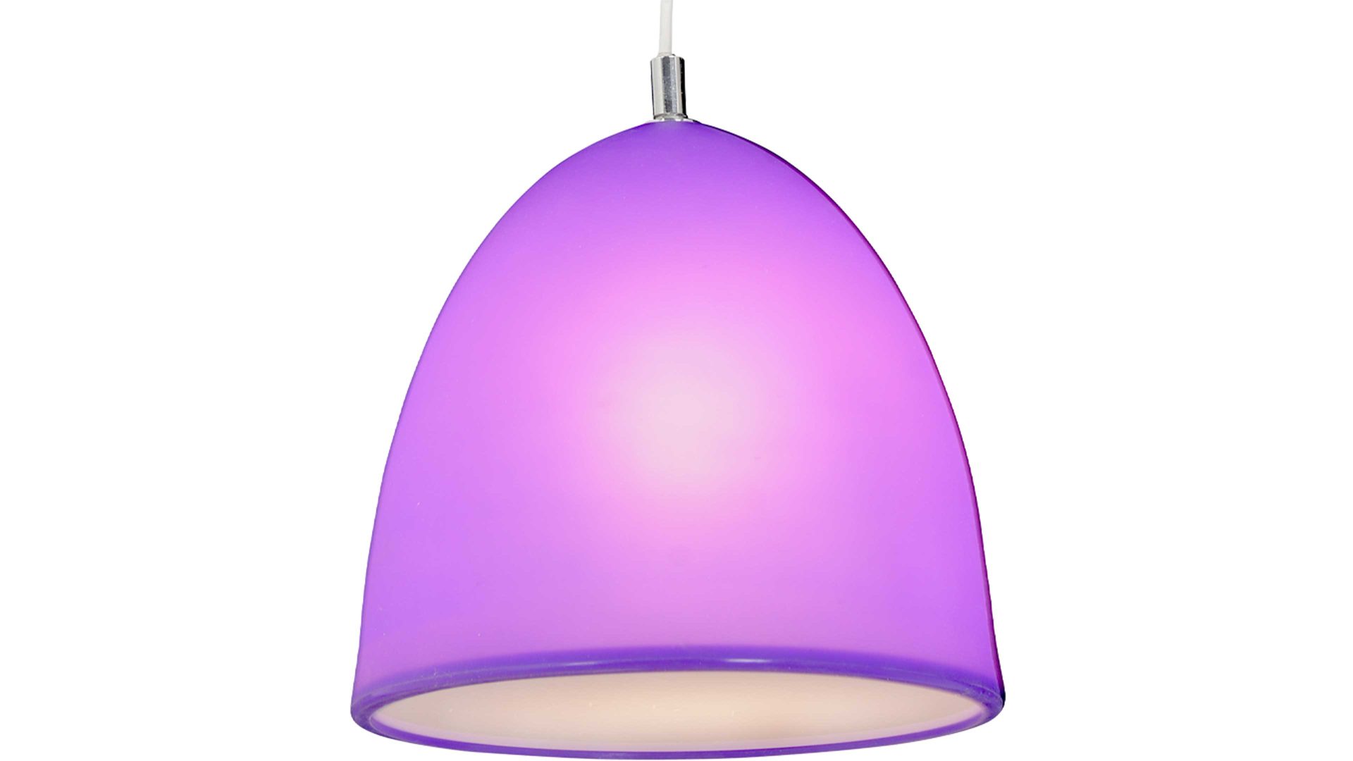 Pendelleuchte Näve aus Kunststoff in Lila näve Hängelampe Fancy lilafarbenes Silikon - Durchmesser ca. 25 cm