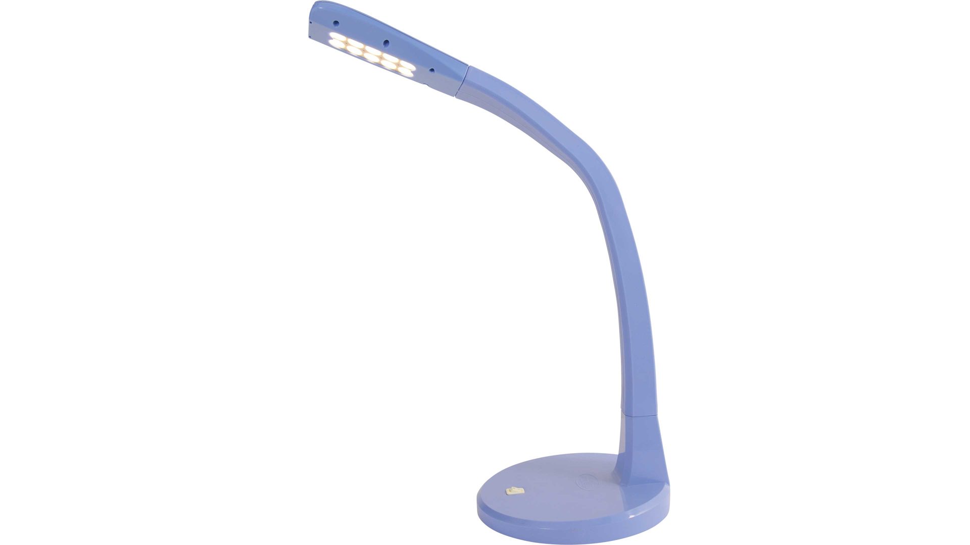 Schreibtischleuchte Näve aus Kunststoff in Blau näve LED-Schreibtischleuchte Veilchenblau - Höhe ca. 49 cm