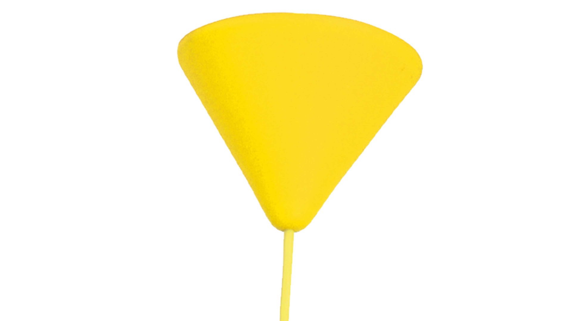 Pendelleuchte Näve aus Kunststoff in Gelb näve Pendelleuchte Fancy Zitronengelb - Durchmesser ca. 14 cm
