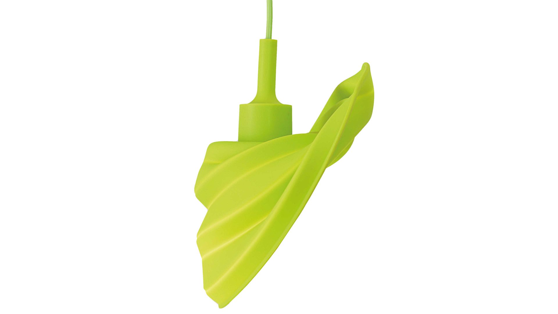 Pendelleuchte Näve aus Kunststoff in Hellgrün näve Hängelampe Fancy Kiwigrün - Durchmesser ca. 24 cm