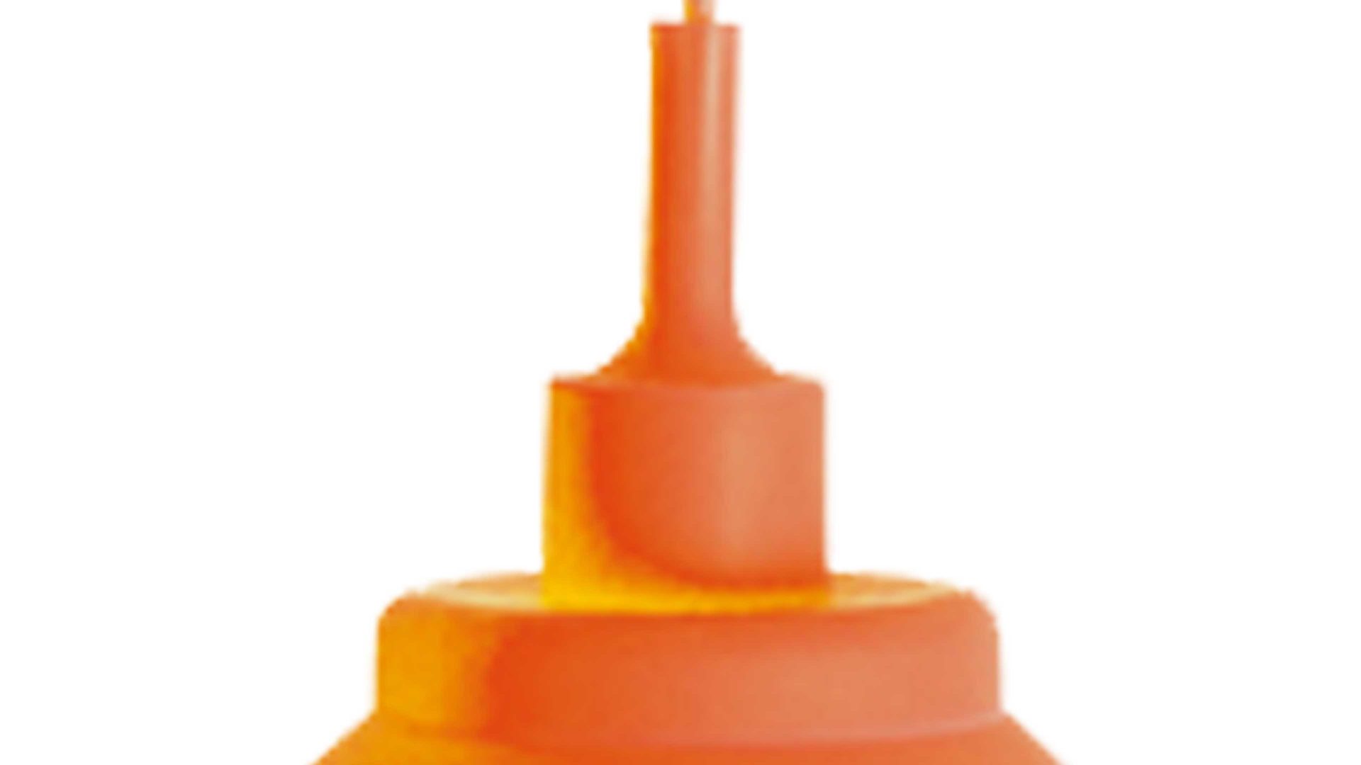 Pendelleuchte Näve aus Kunststoff in Orange näve Hängelampe Fancy Orange - Durchmesser ca. 24 cm