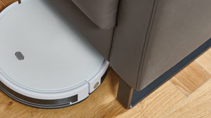 Sessel COMFORT SMART aus Leder in Grau COMFORT SMART Anuk - Sessel elefantfarbenes Leder Soft-Line