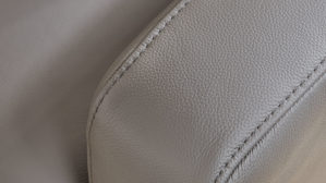 Sessel COMFORT SMART aus Leder in Grau COMFORT SMART Anuk - Sessel elefantfarbenes Leder Soft-Line