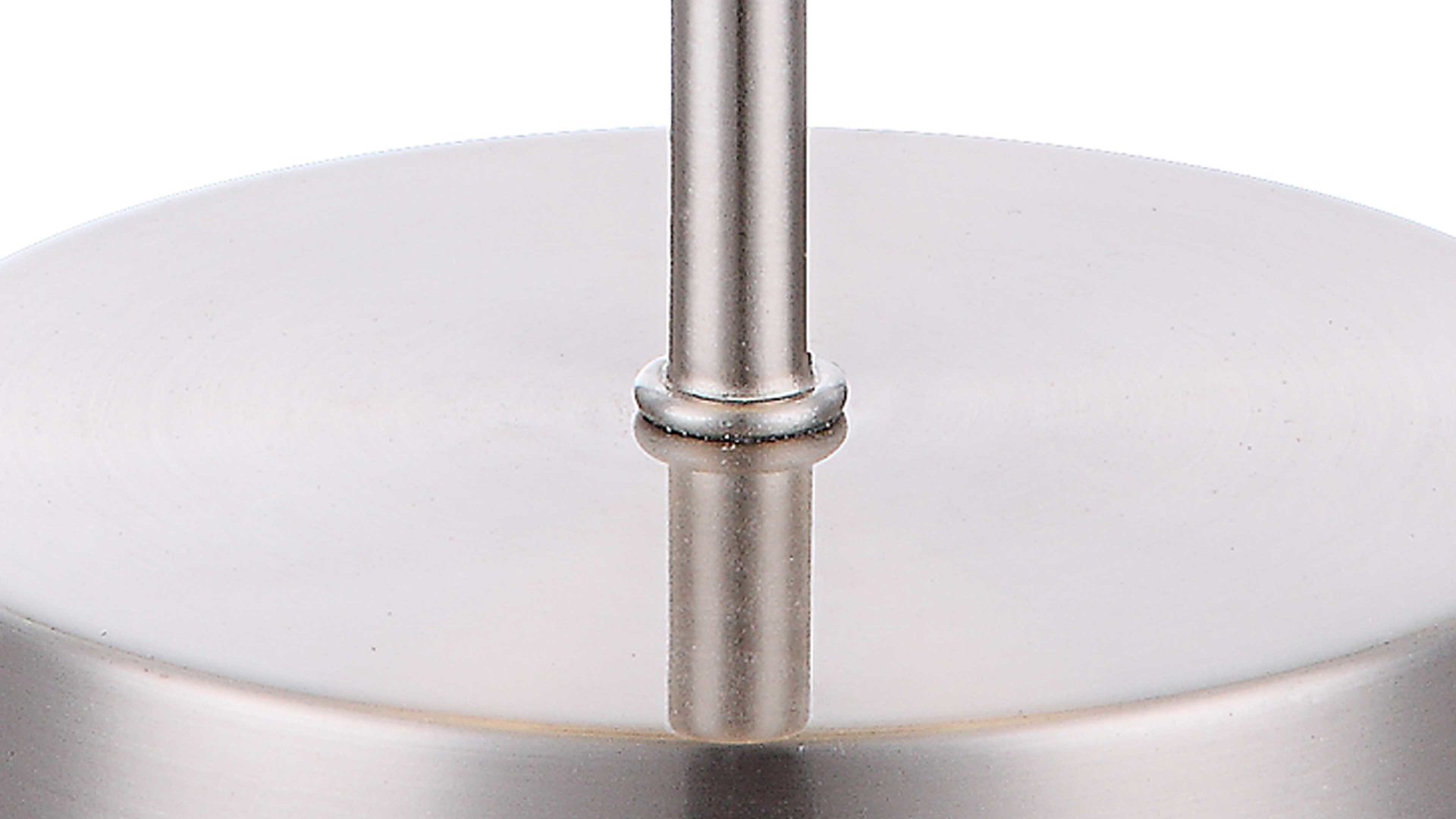 Tischleuchte Globo lighting aus Glas in Nickel GLOBO LED-Tischleuchte Snowflake bzw. LED-Tischlampe Nickel & Opalweiß - Höhe ca. 27 cm