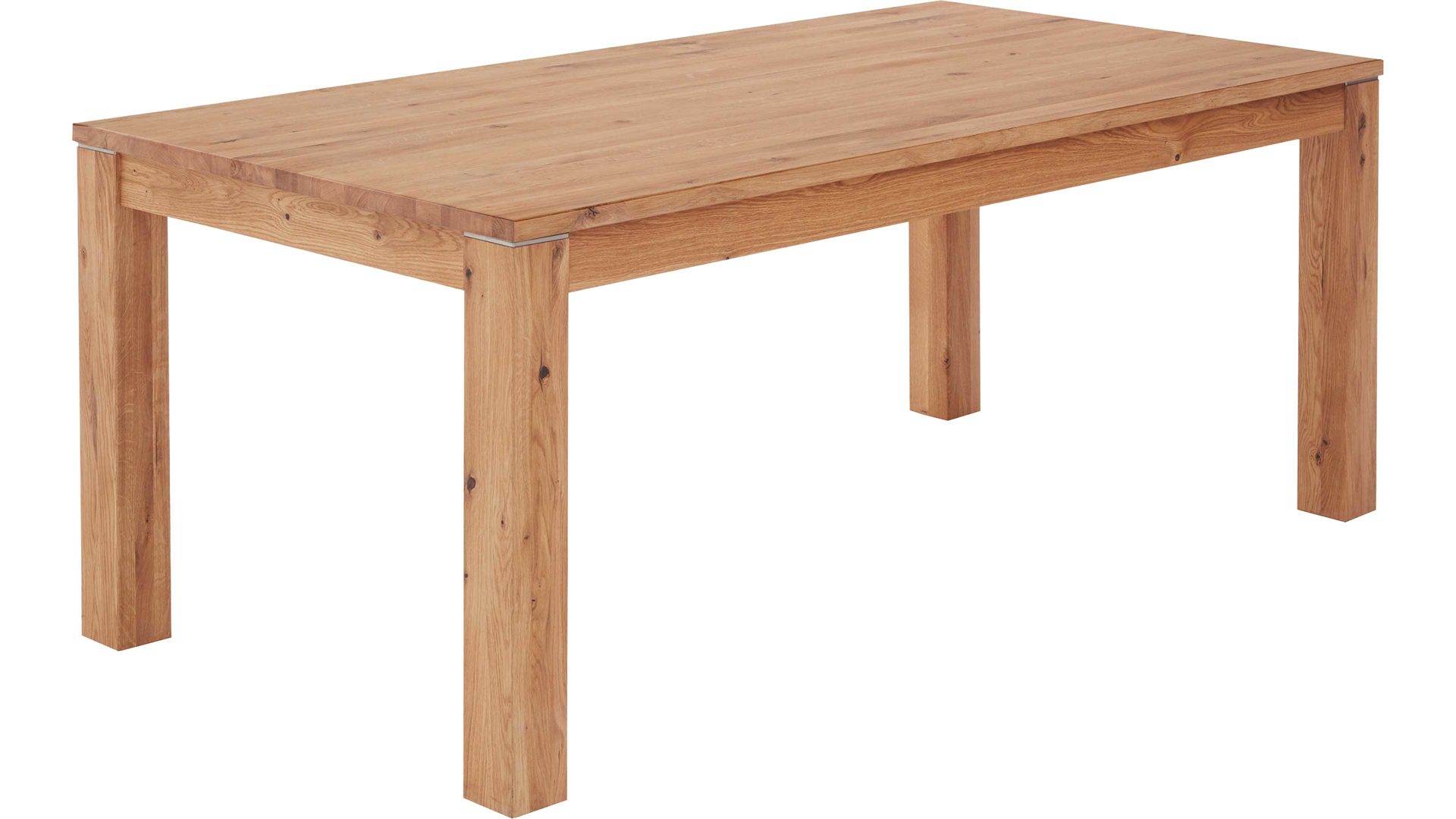 Esstisch Dudinger furniture aus Holz in Holzfarben Massivholz-Esstisch Ester Wildeiche – ca. 180 x 90 cm