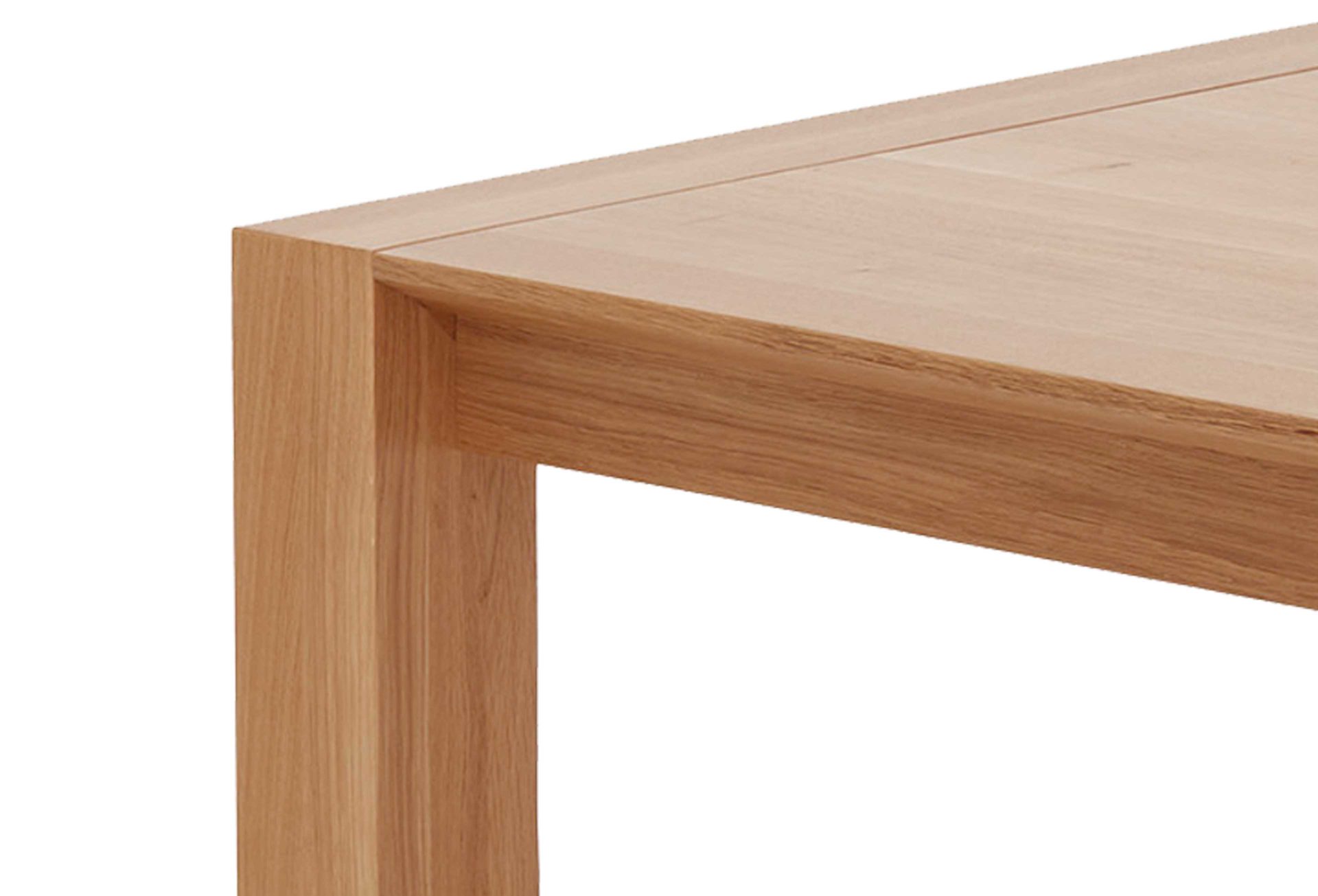 Esstisch Dudinger furniture aus Holz in Holzfarben Massivholz-Esstisch Marie Eiche – ca. 140 x 90 cm