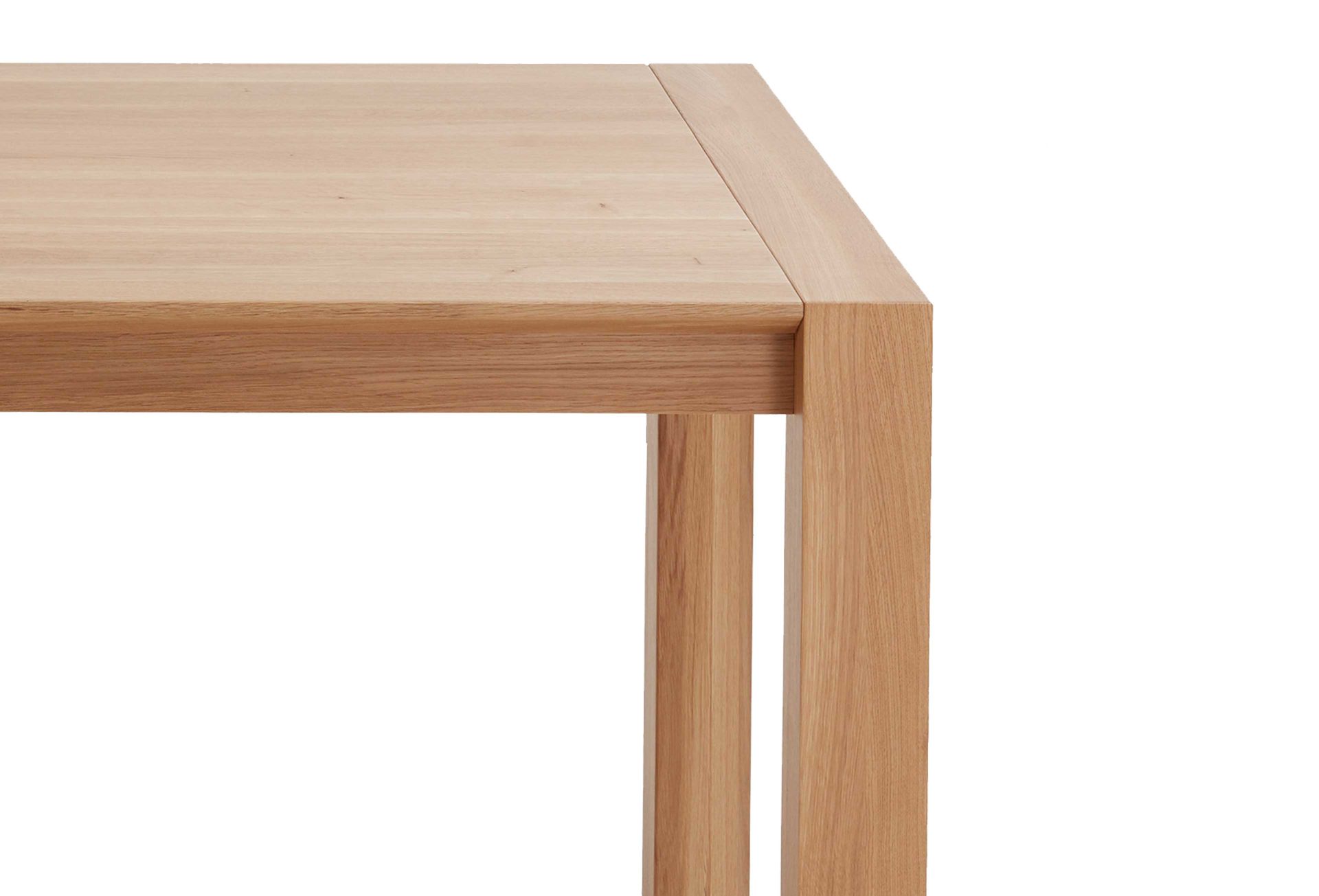 Auszugtisch Dudinger furniture aus Holz in Holzfarben Massivholz-Auszugtisch Marie Eiche – ca. 140-200 x 90 cm