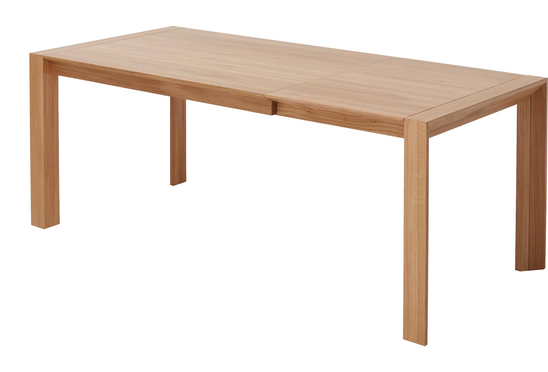 Auszugtisch Dudinger furniture aus Holz in Holzfarben Massivholz-Auszugtisch Marie Eiche – ca. 140-200 x 90 cm