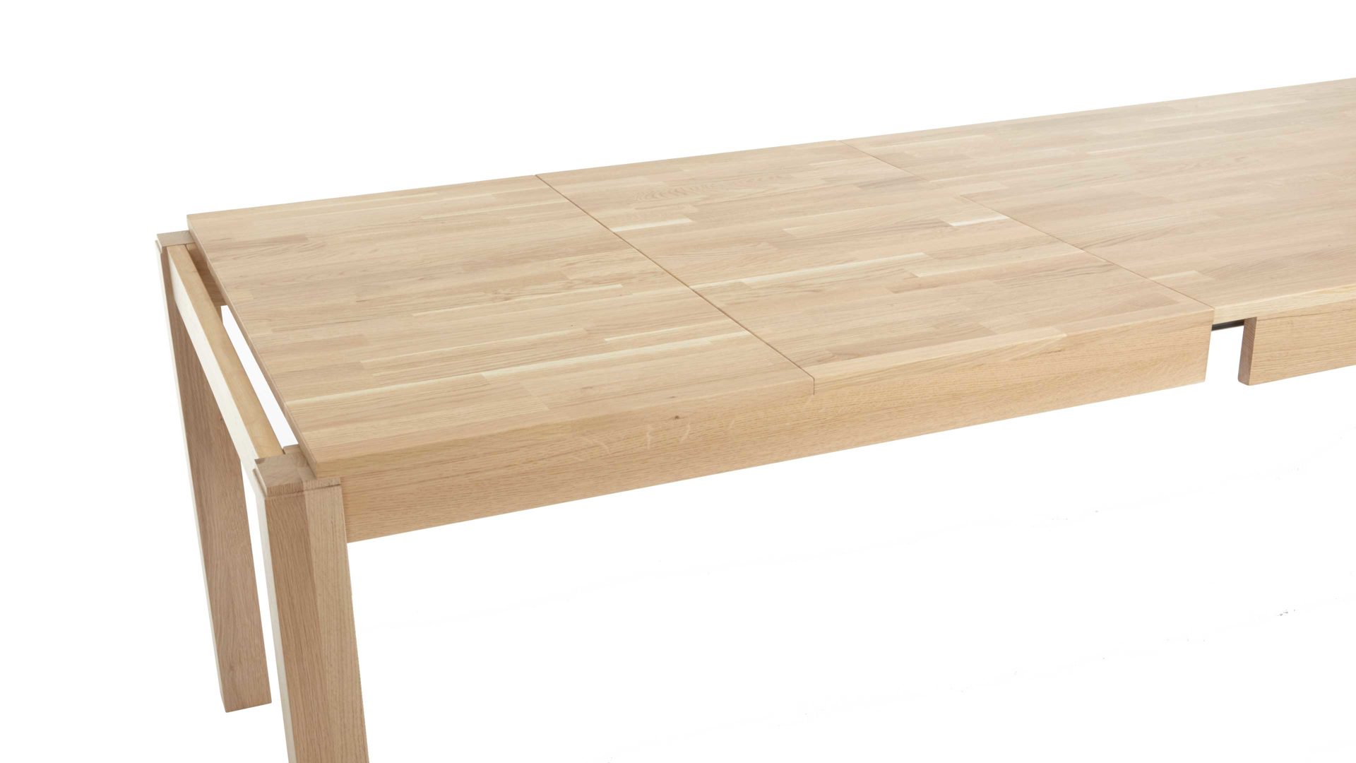 Auszugtisch Standard furniture factory aus Holz in Holzfarben Esszimmertisch bzw. Ausziehtisch Fano geölt Eiche - ca. 140-190 x 90 cm