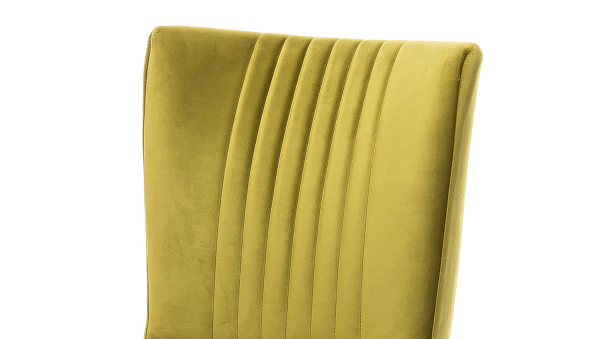 Polsterstuhl Standard furniture factory aus Stoff in Hellgrün Polsterstuhl - Sitzmöbel Jan olivgrüner Velours Brussels 429 & Eiche