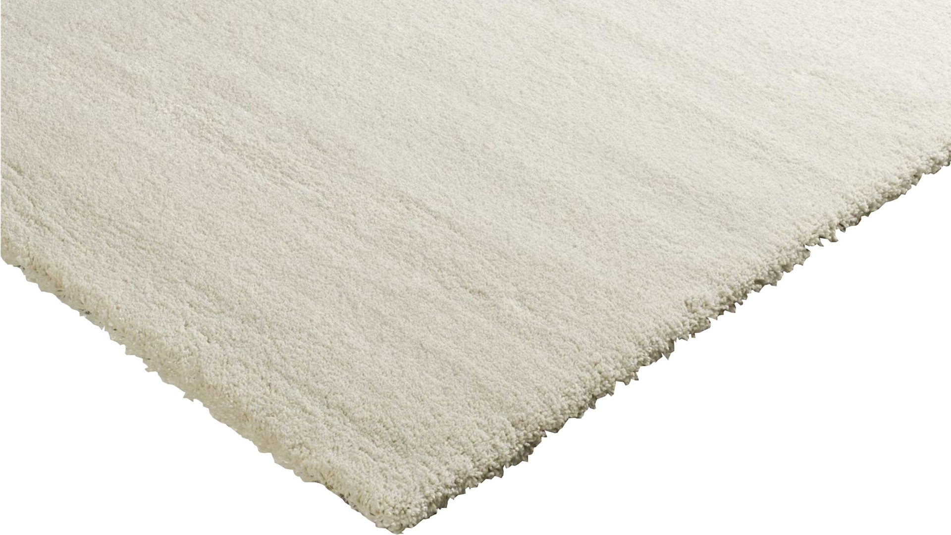 Webteppich Oci aus Kunstfaser in Beige Webteppich Bellevue für Ihre Wohnaccessoires cremefarbene Kunstfaser – ca. 65 x 130 cm