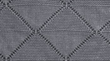 Kissenbezug /-hülle Magma sitting point aus Naturfaser in Anthrazit MAGMA Kissenhülle Purl anthrazitfarbene Baumwolle - ca. 50 x 50 cm